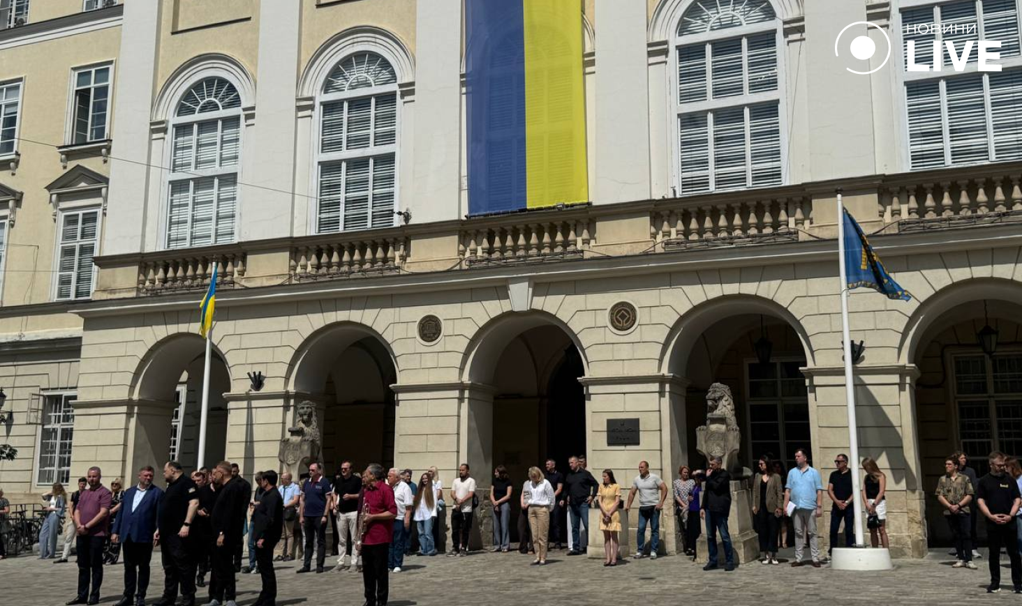 У центрі Львова відбулося прощання з Ярославом Рущишиним